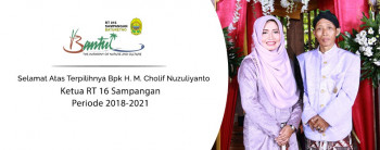 PAK YANTO, KETUA RT 16 SAMPANGAN BARU PERIODE 2018-2021